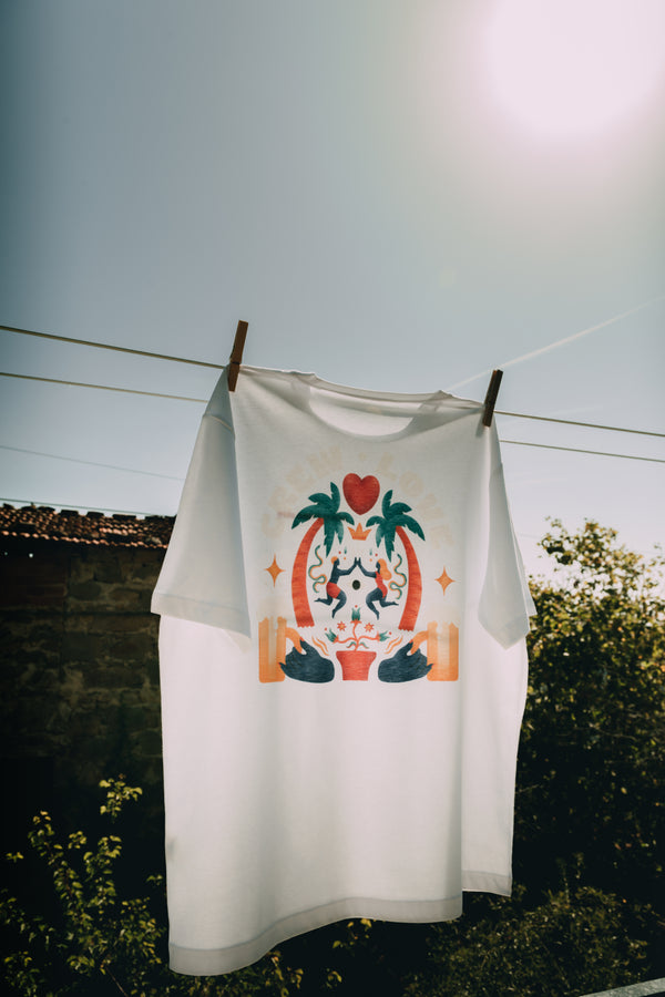 MCB "Crew Love" T-Shirt – Organic Cotton, Oversized Fit