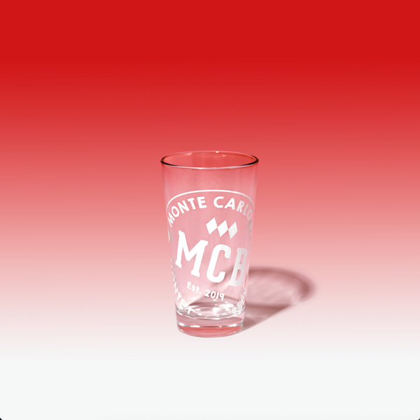 MCB Summer Beer Glass – Set of 6 Monaco-Inspired Glasses