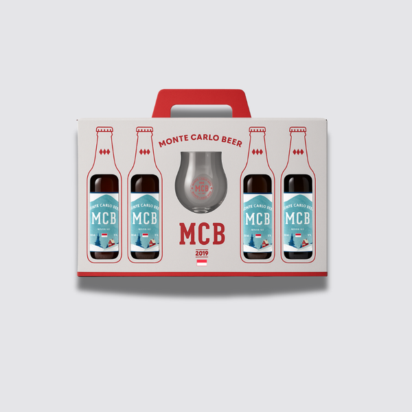 Coffret Cadeau MCB Winter Ale – Bière Ambrée Bio Épicée de Monte Carlo